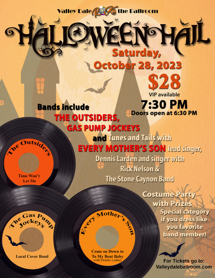 Halloween Hail poster 2023