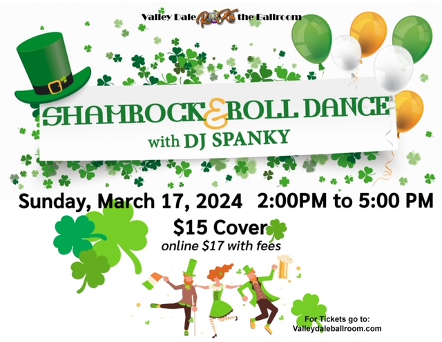 shamrock and roll 2024 poster copy